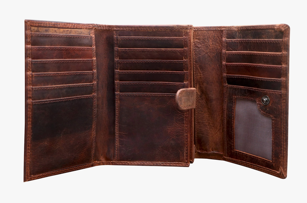 Ann Handmade Leather Wallet image 1