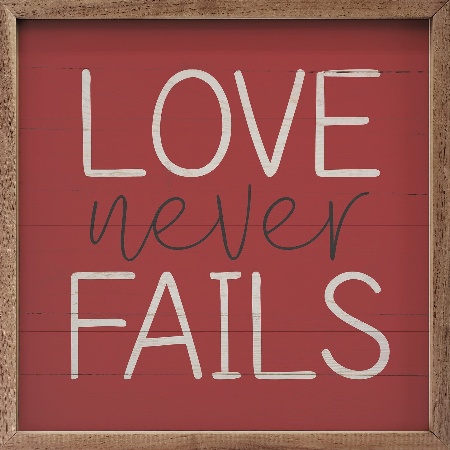 Love Never Fails Red image 0