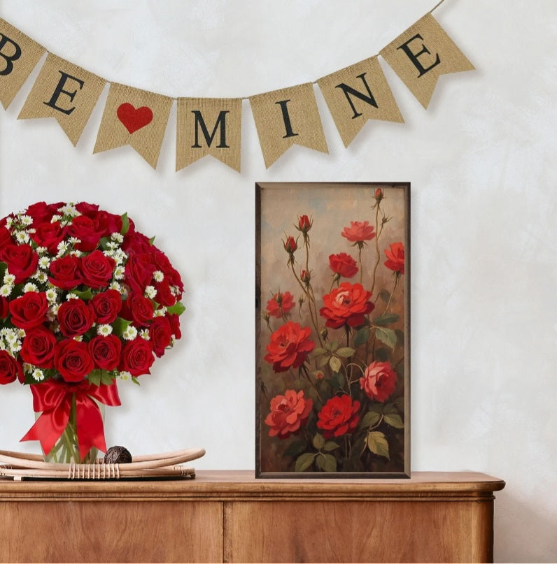 Red Wild Roses image 1