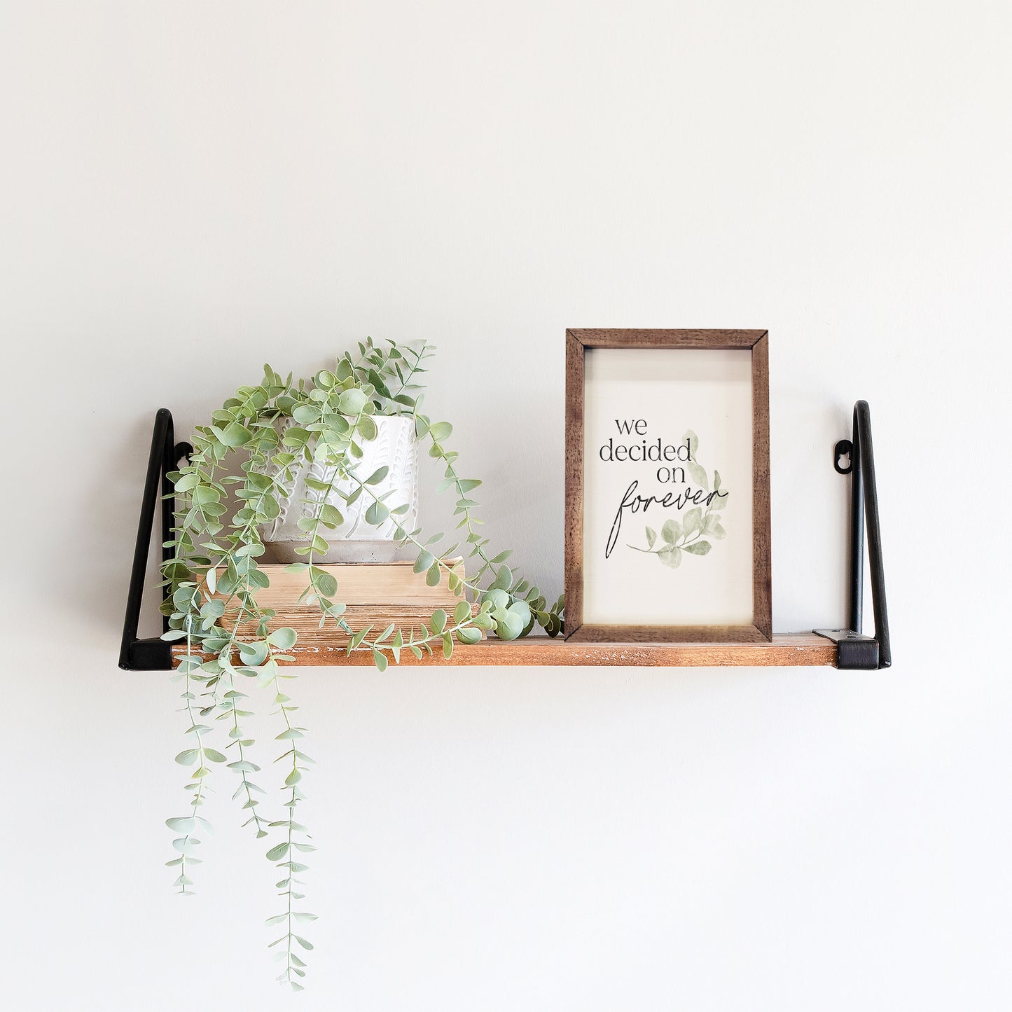 We Decided On Forever Greenery White image 1