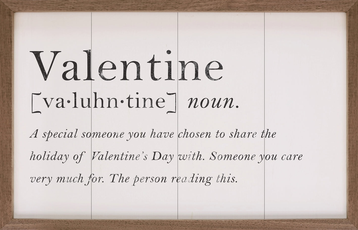Valentine Definition White image 0