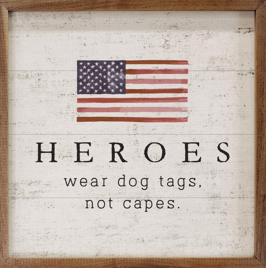 Heroes Flag Whitewash image 1