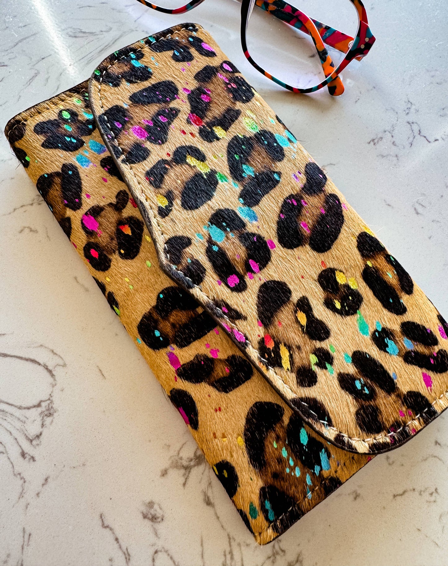 Western Hair On Cowhide Leather Wallet