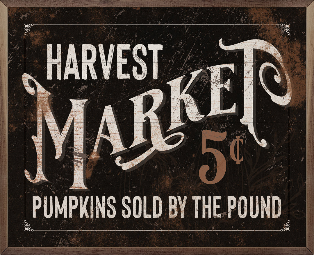 Harvest Market 5 Cents Black