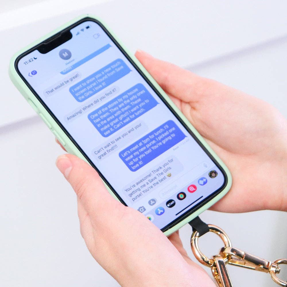 Clip & Go Strap w/Pouch Chevron/Diamond Collection