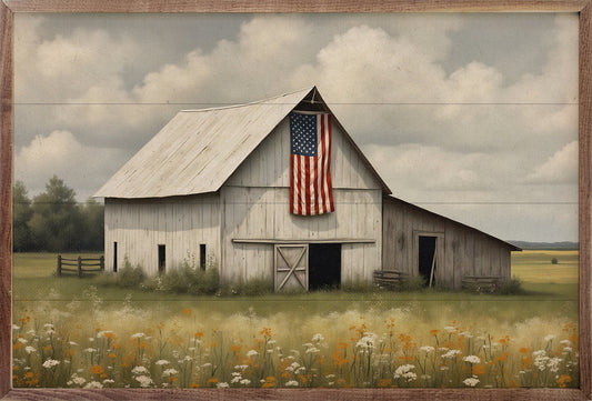 American Heritage White Barn image 0