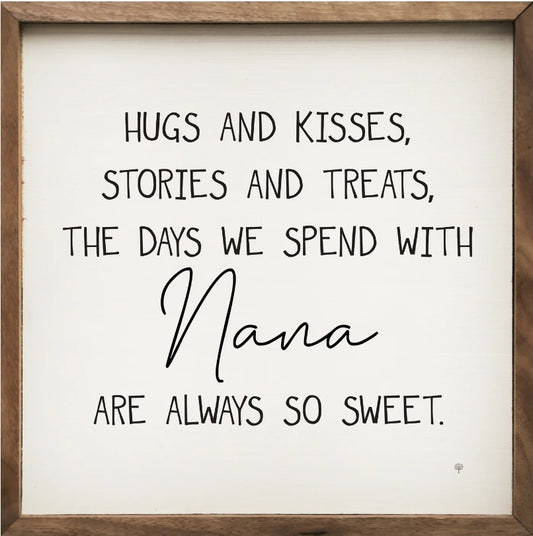 Hugs And Kisses Nana White image 0