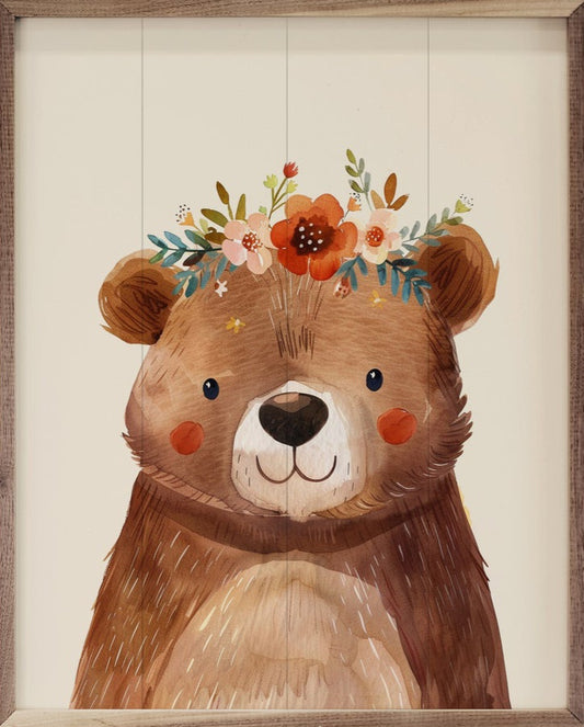 Boho Woodland Bear image 0