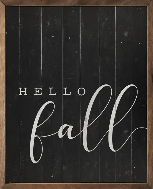 Hello Fall Black image 0
