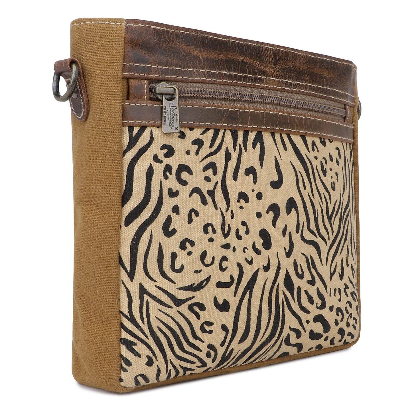Canvas & Leather Crossbody