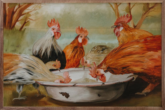 Grandpa's Chickens By Morgan Adams image 0