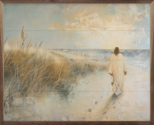 Footprints In The Sand By Petals Prints Design image 0
