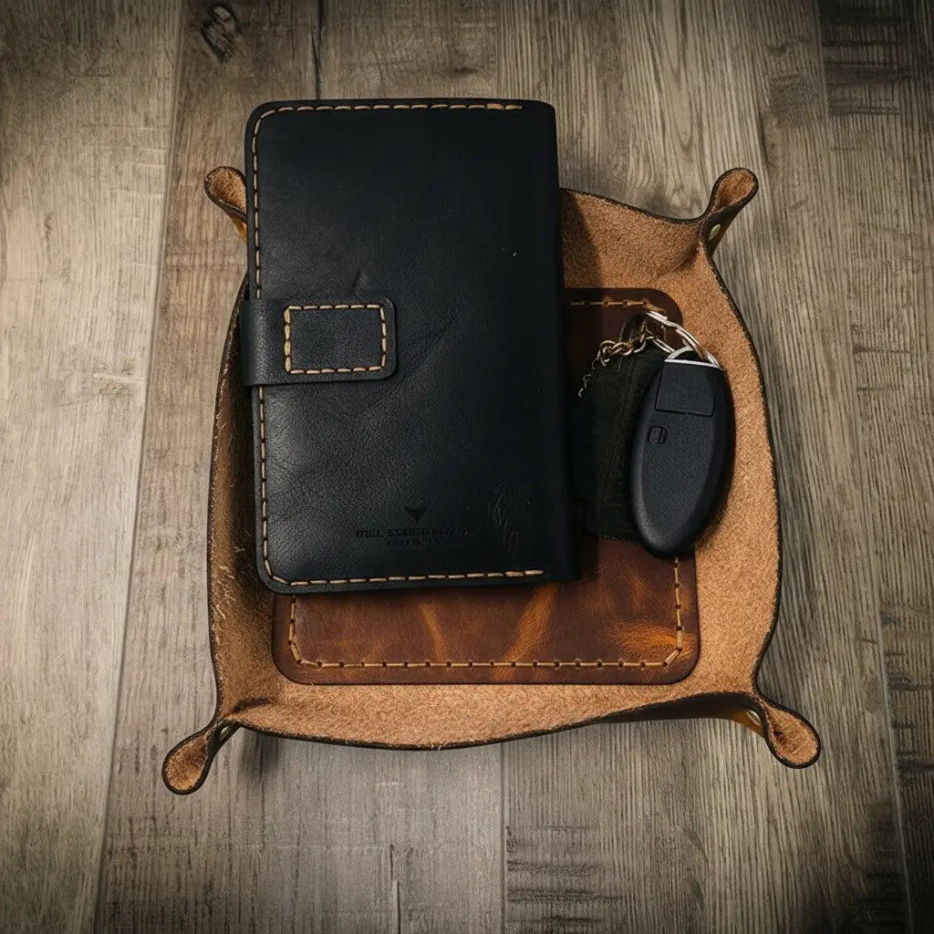 Valet Tray - Chestnut