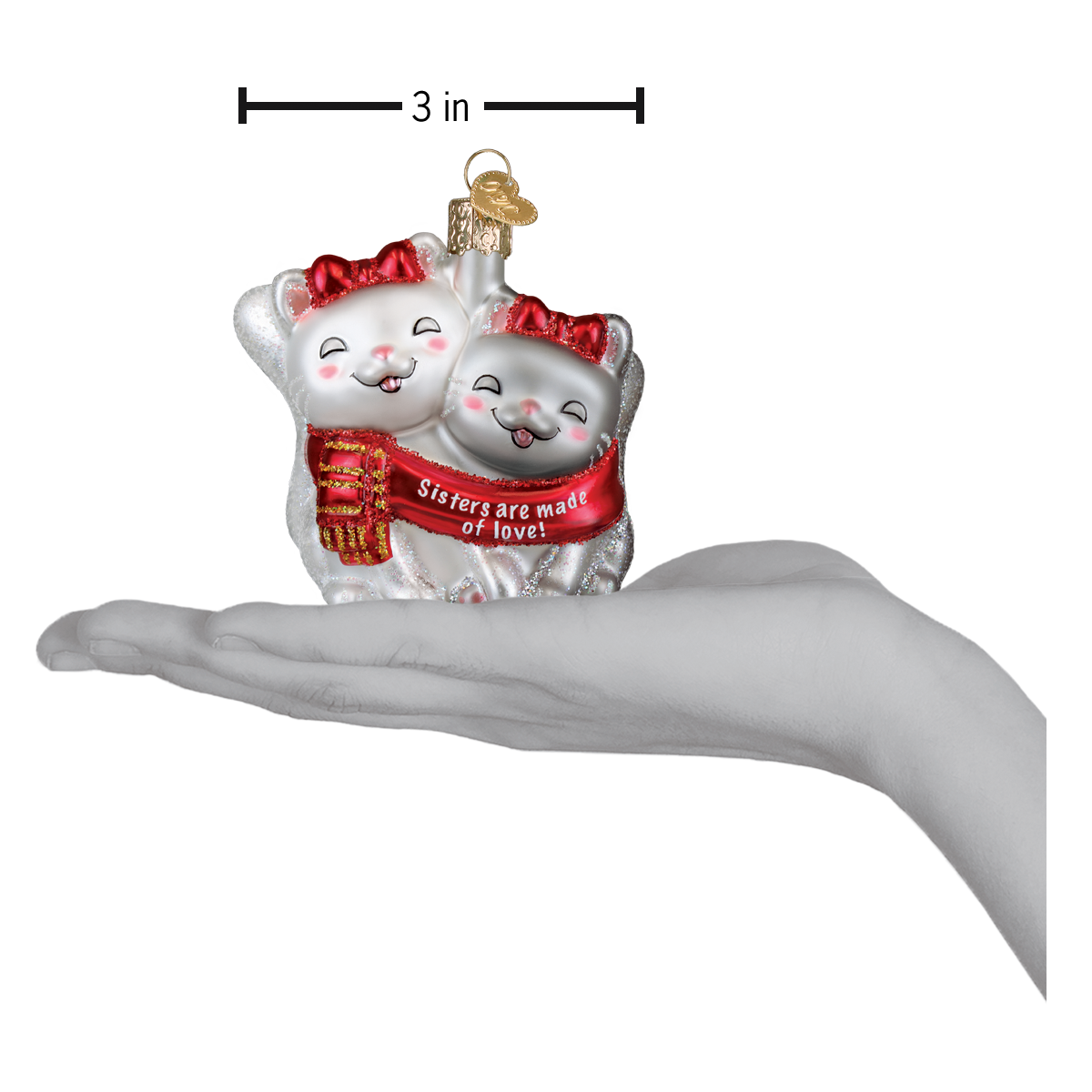 Sister Love Ornament
