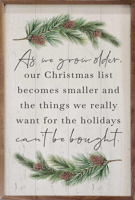 As We Grow Older Greenery Whitewash