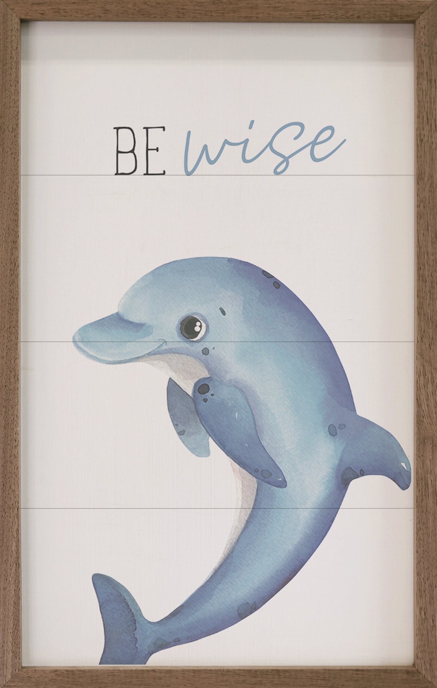 Be Wise Dolphin White