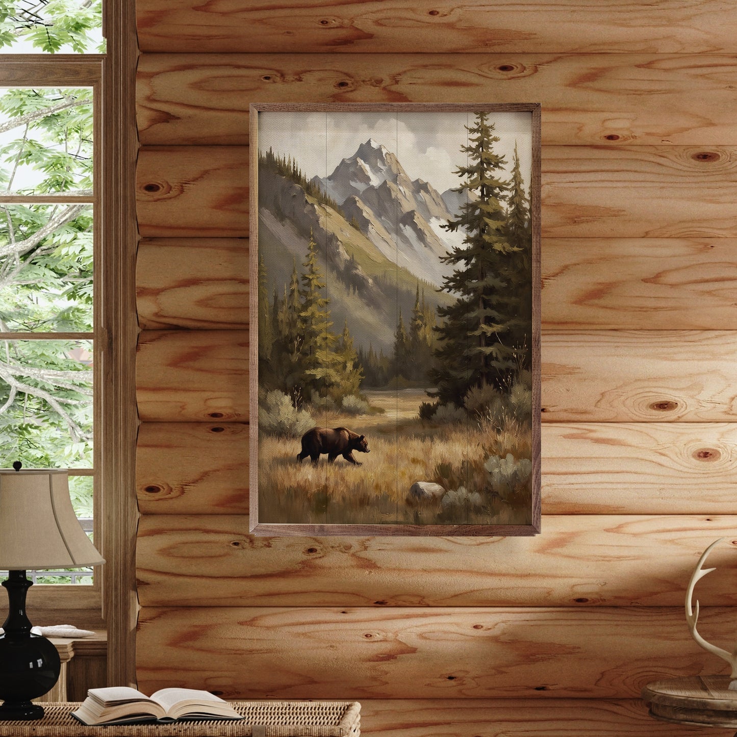 Bear In Mountains
