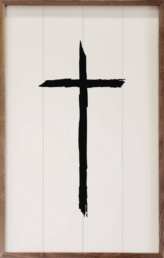 Black Cross White