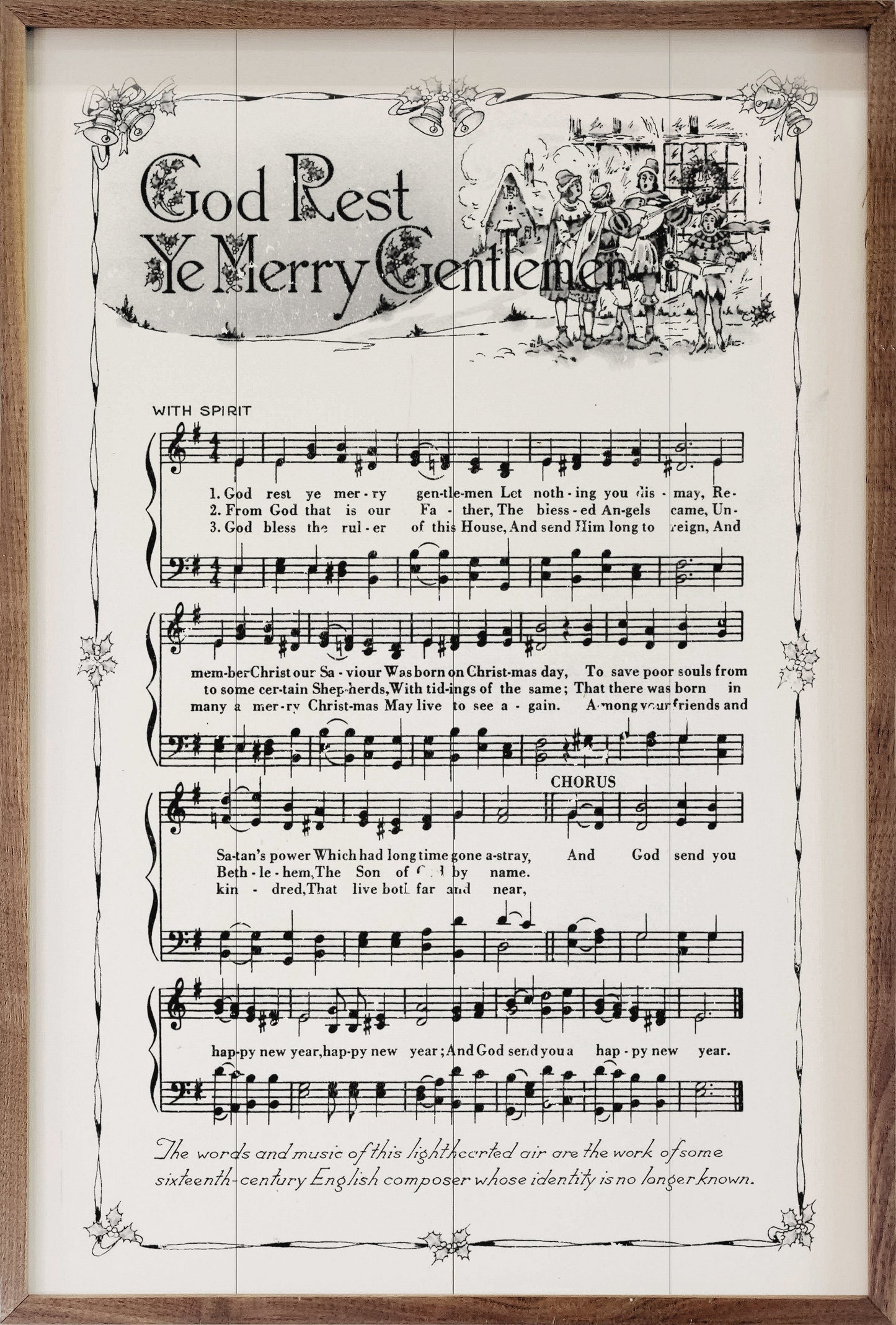 God Rest Ye Merry Gentlemen Sheet Music
