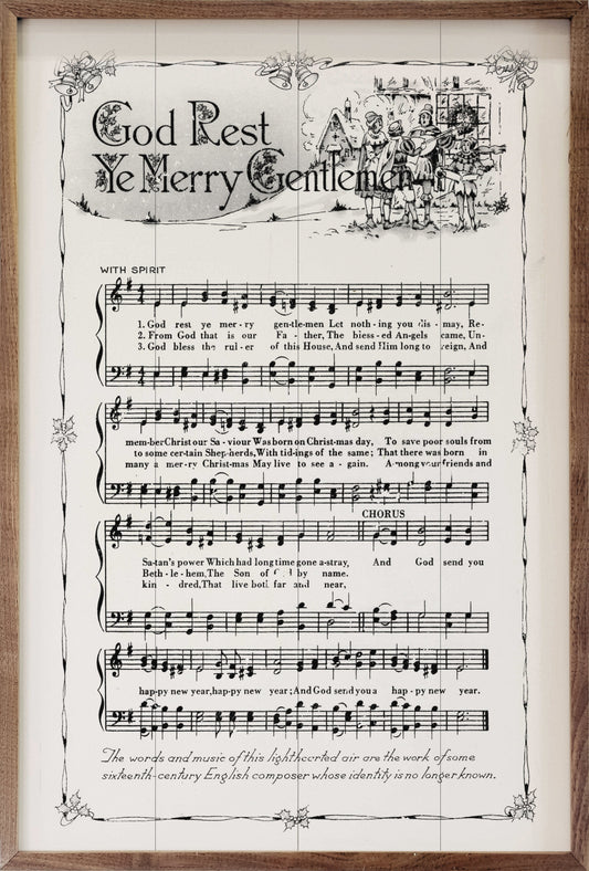 God Rest Ye Merry Gentlemen Sheet Music