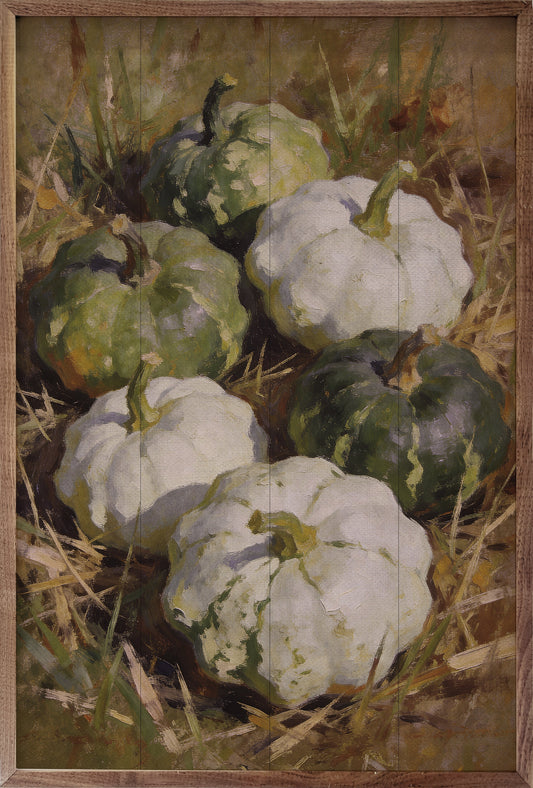Green Heirloom Gourds