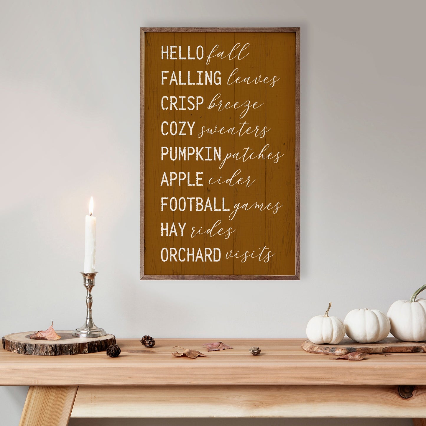 Hello Fall Favorites Orange