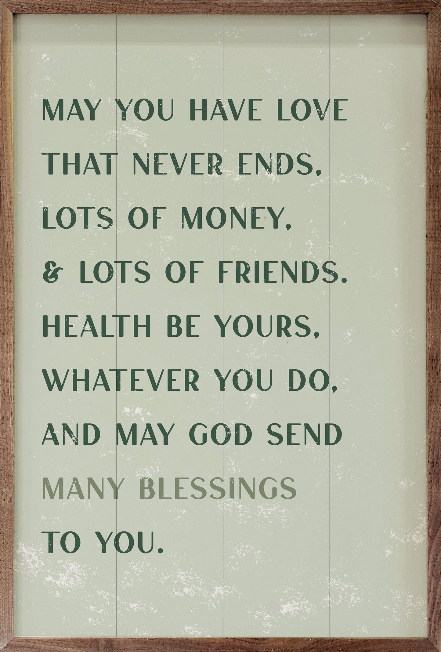 Irish Blessings Green