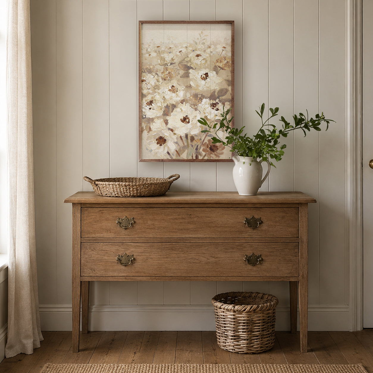 Ivory Field Blossoms