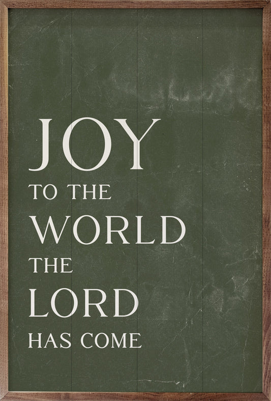 Joy To The World Green