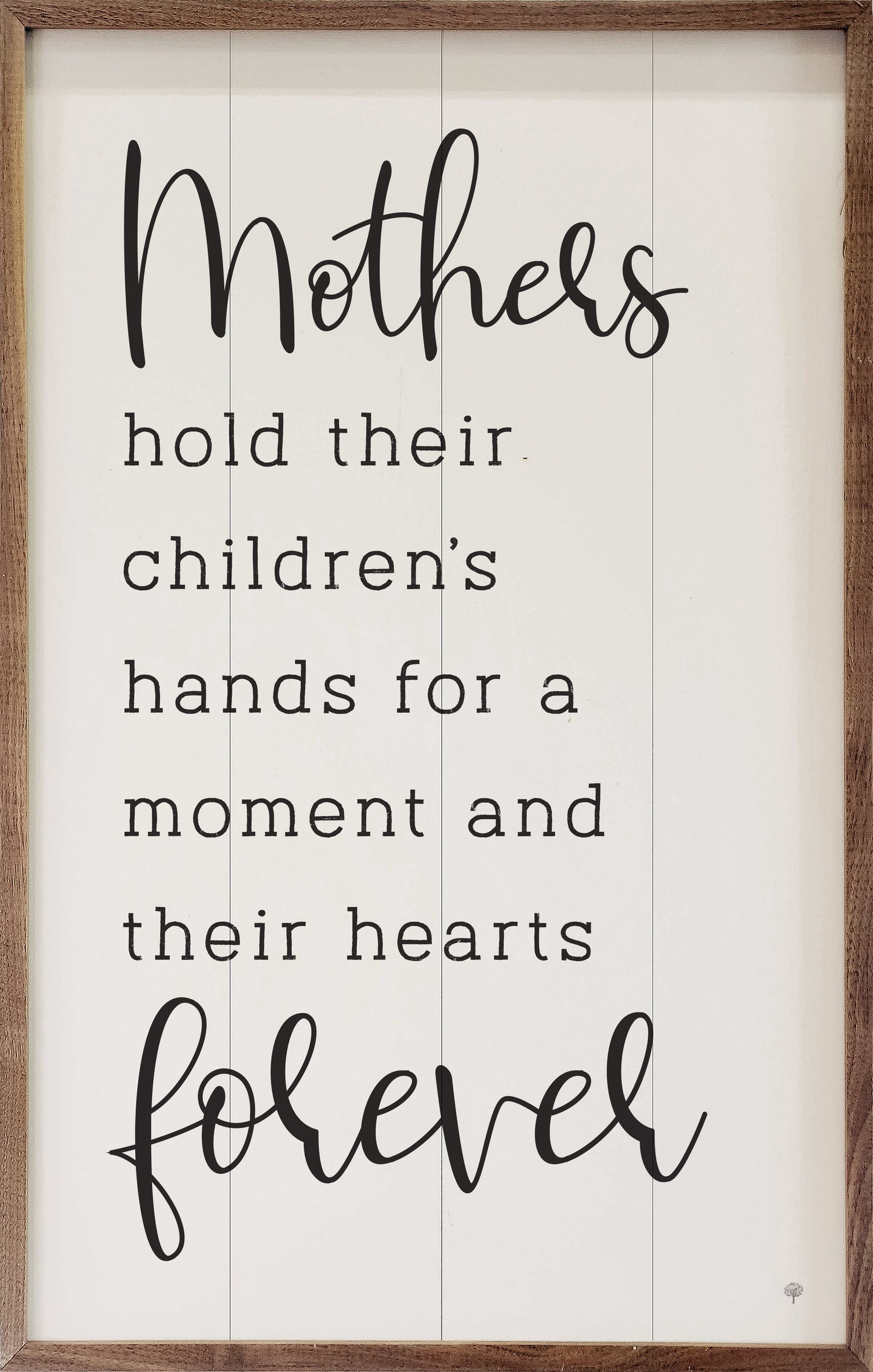 Mothers Hold Their Children's Hands White