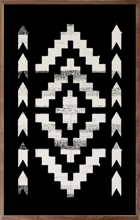 Pattern Aztec Black