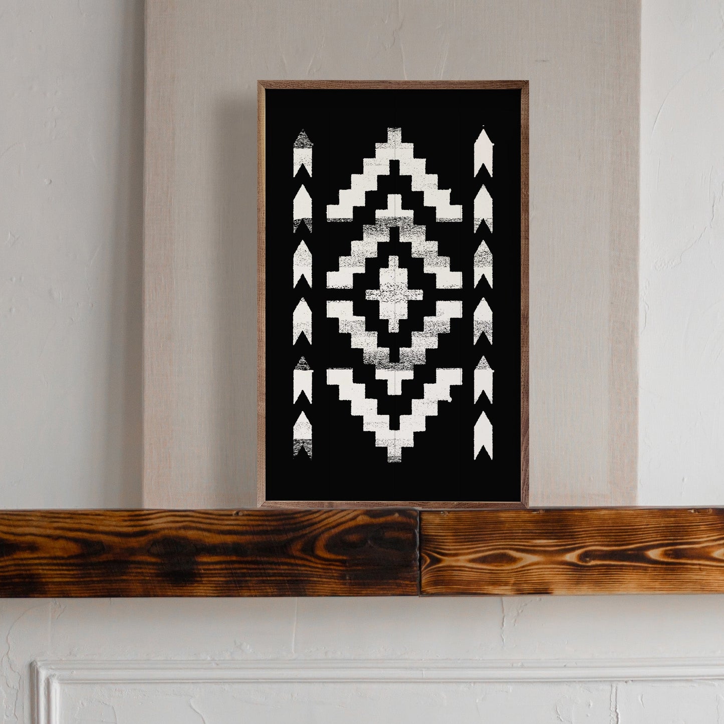 Pattern Aztec Black
