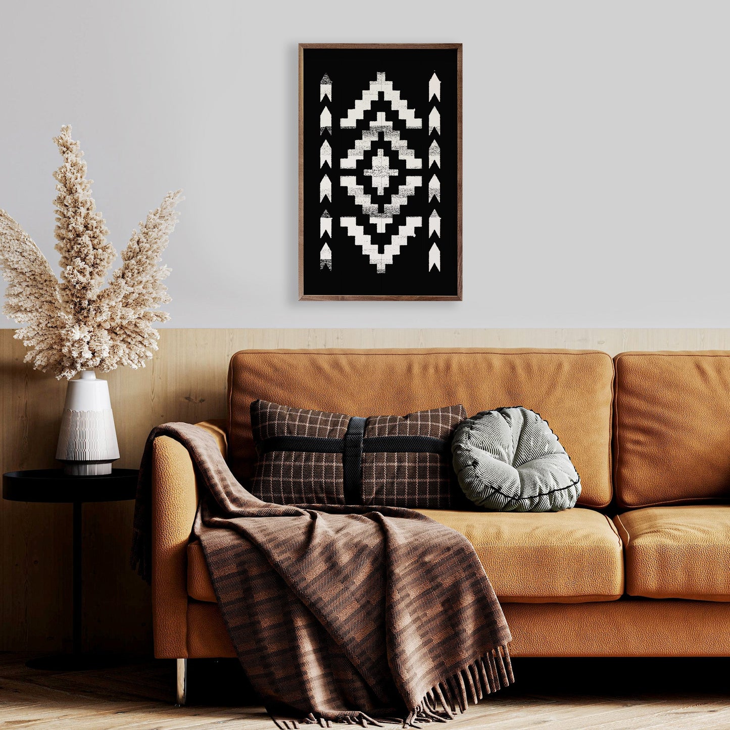 Pattern Aztec Black
