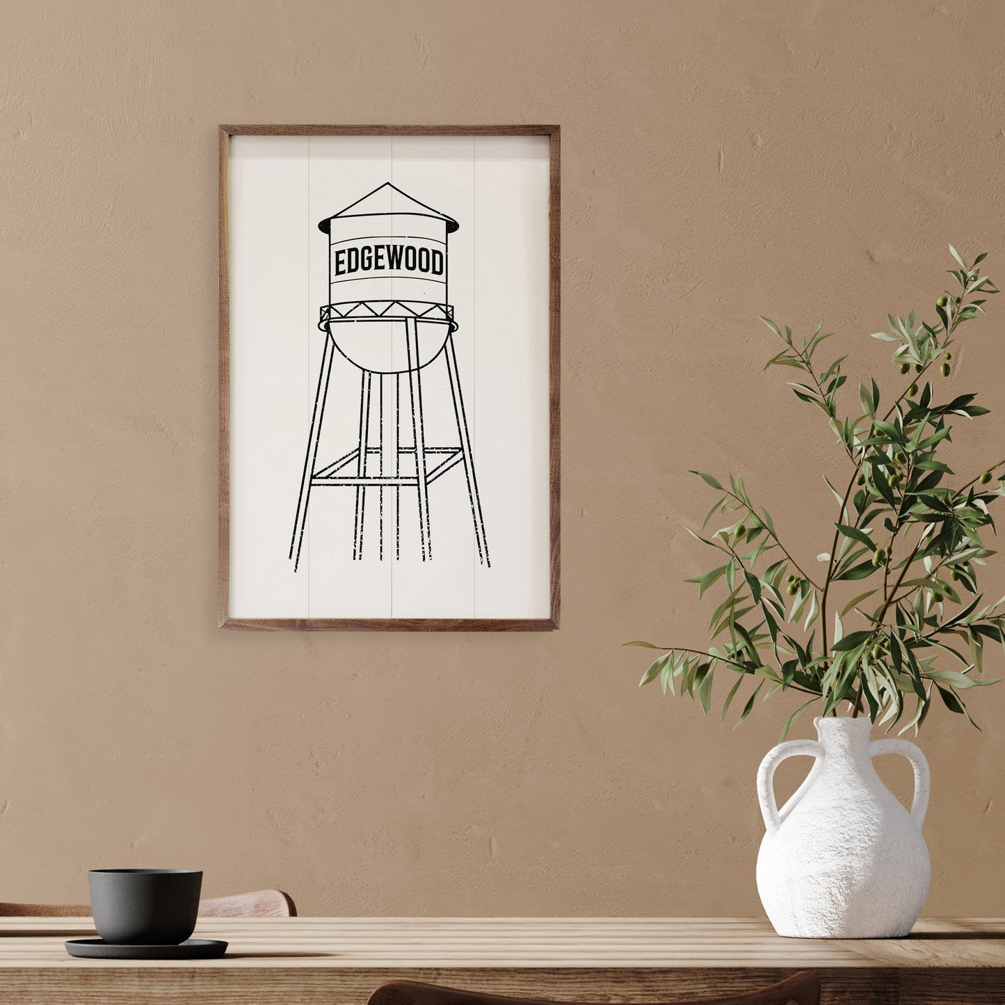Water Tower Personalized City