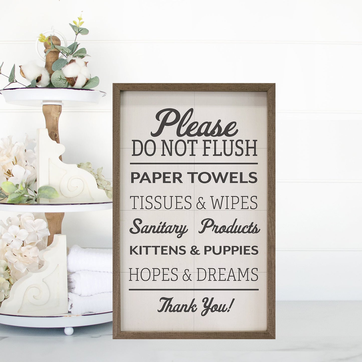 Please Do Not Flush White