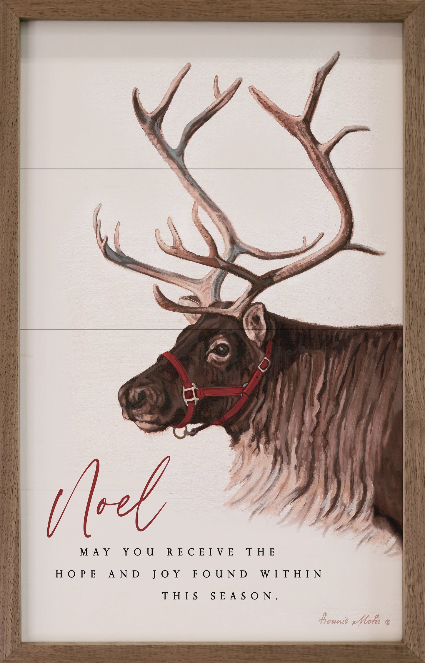 Reindeer Noel By Bonnie Mohr