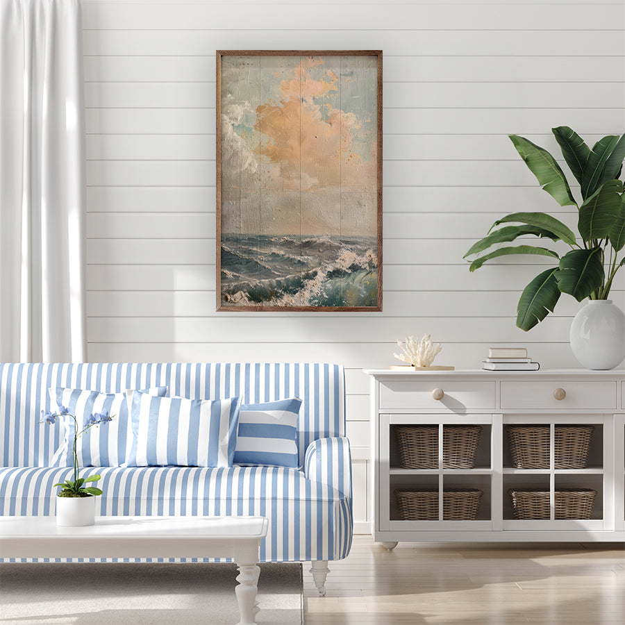 Vintage Sea By Petals Prints Design