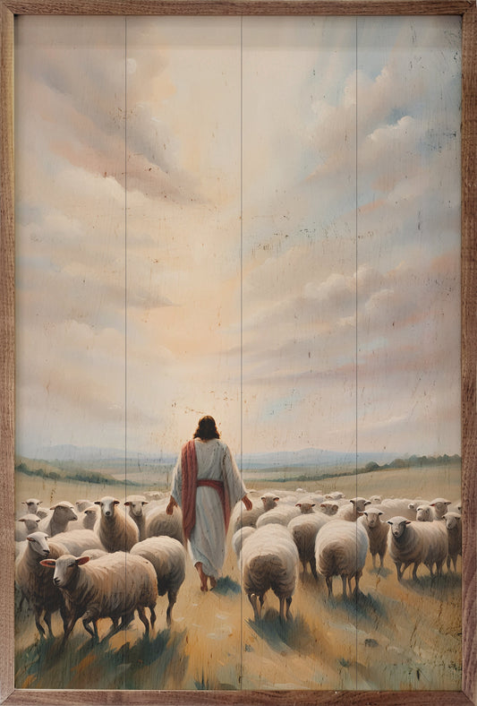 Walk With Jesus Sheep