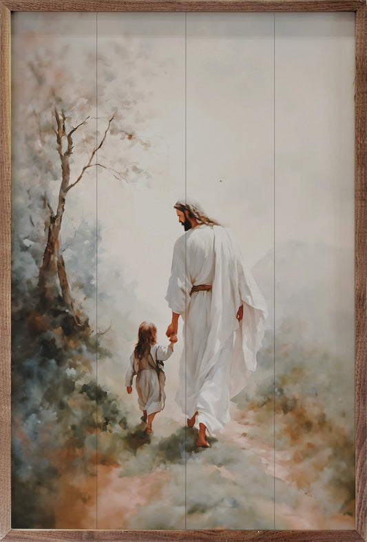Walking With Jesus Hands