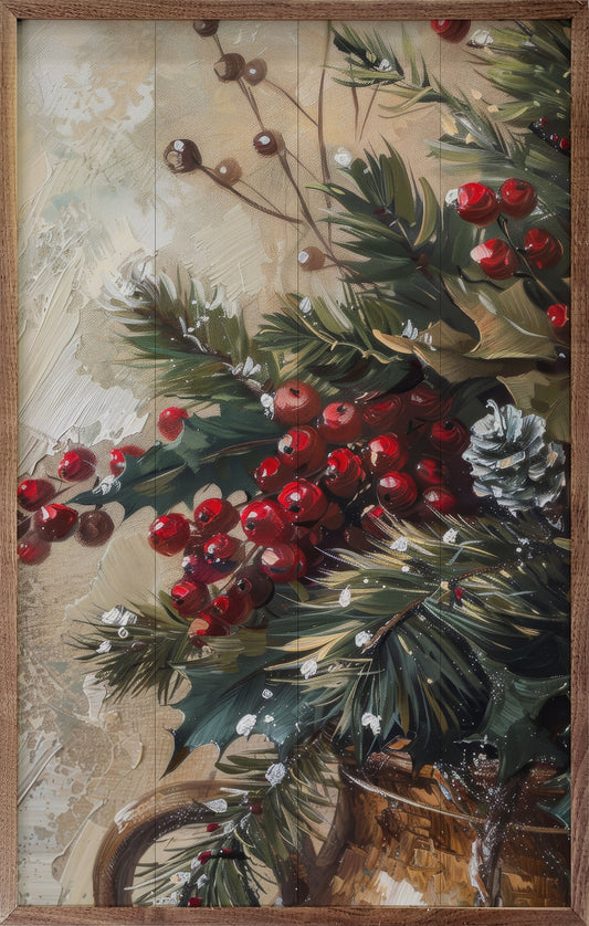 Winterberry Mix III By Petals Prints Design