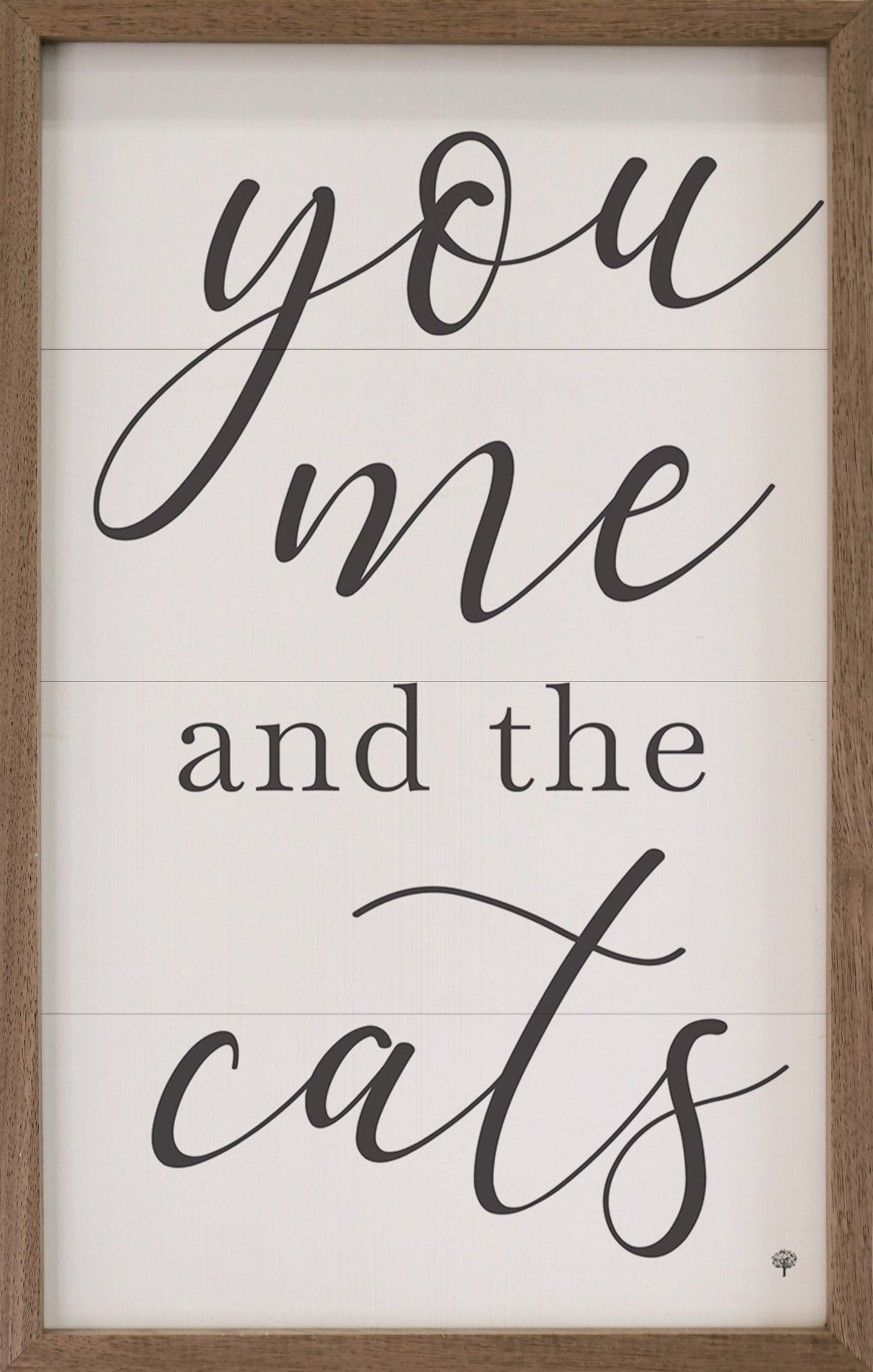 You Me And The Cats White
