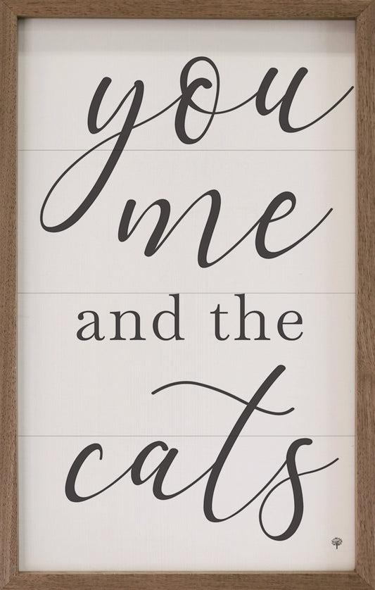 You Me And The Cats White