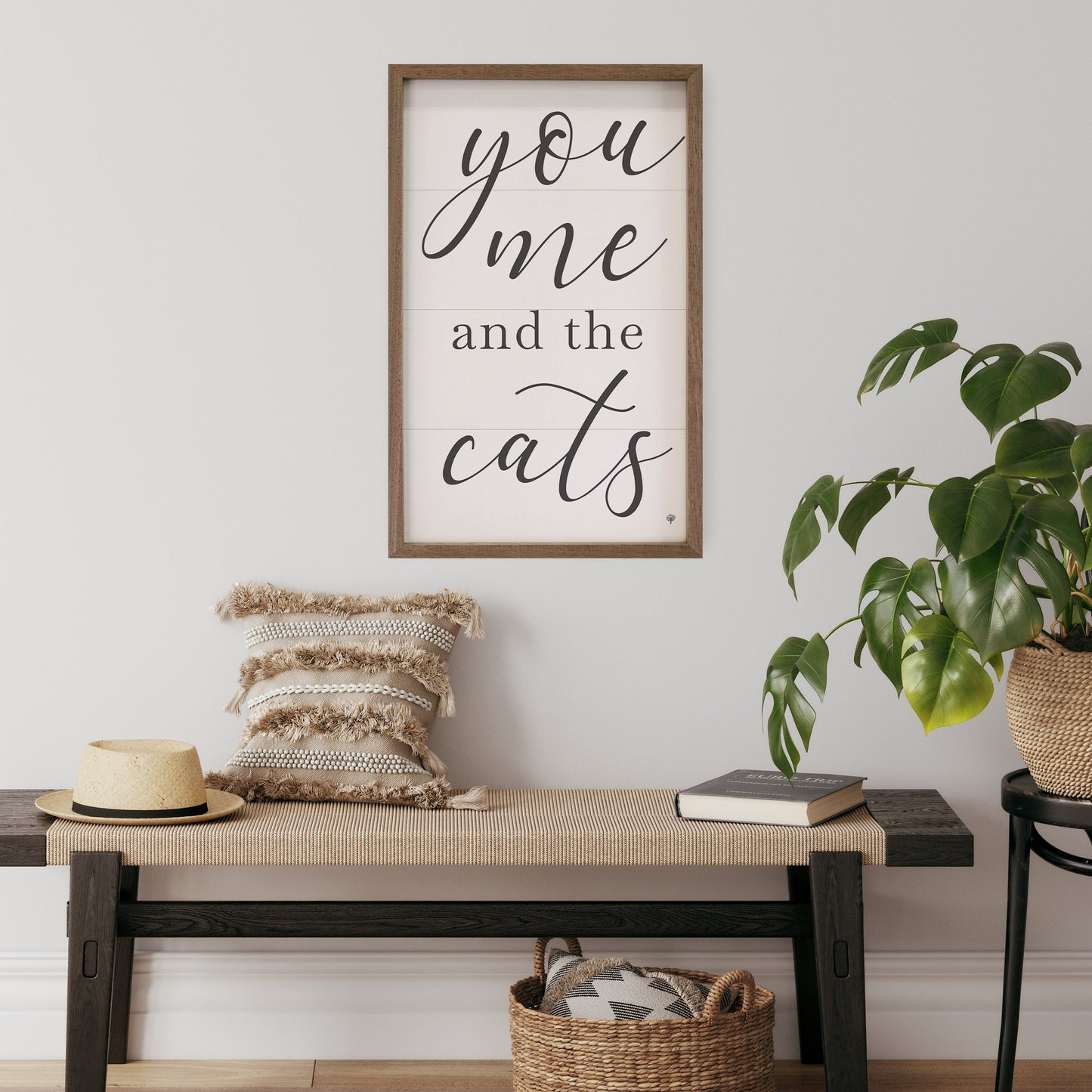 You Me And The Cats White