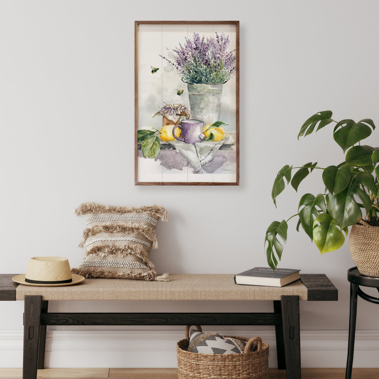 Lavender Lemon And Honey Tea By Carol Robinson