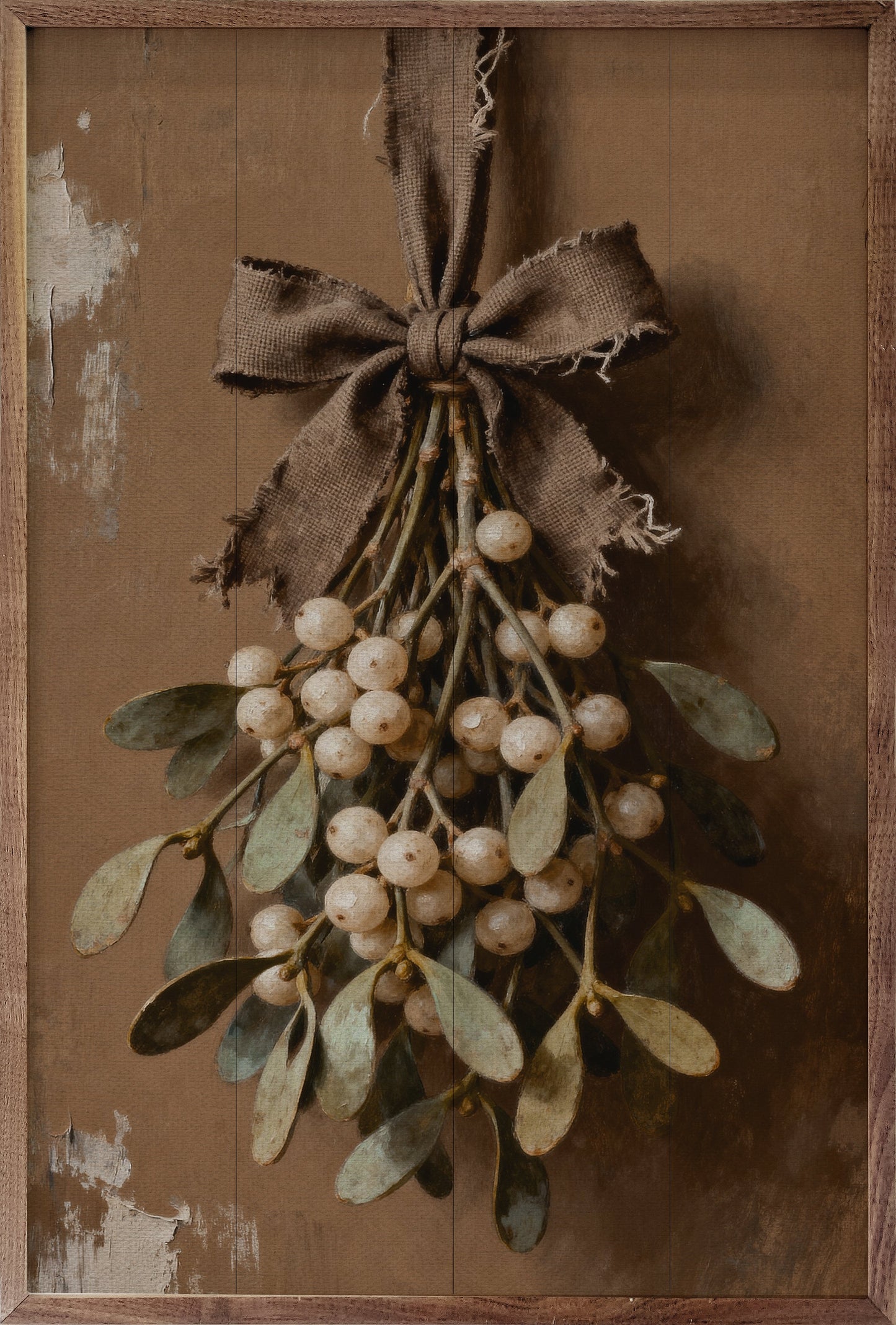 Rustic Brown Mistletoe