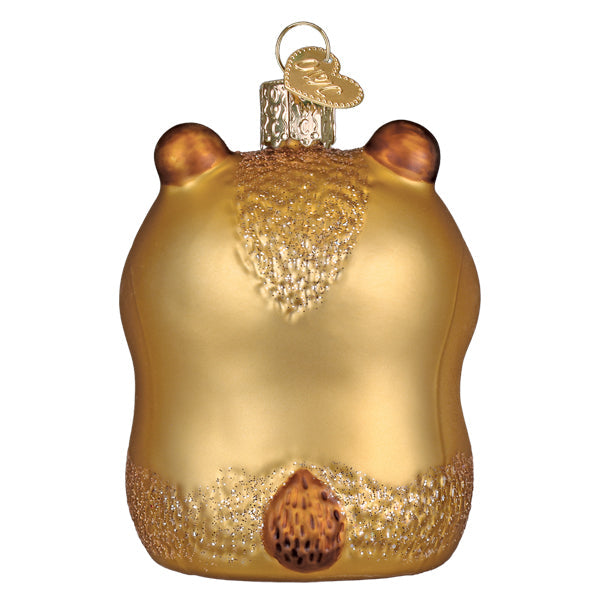 Capybara Eating Donut Ornament