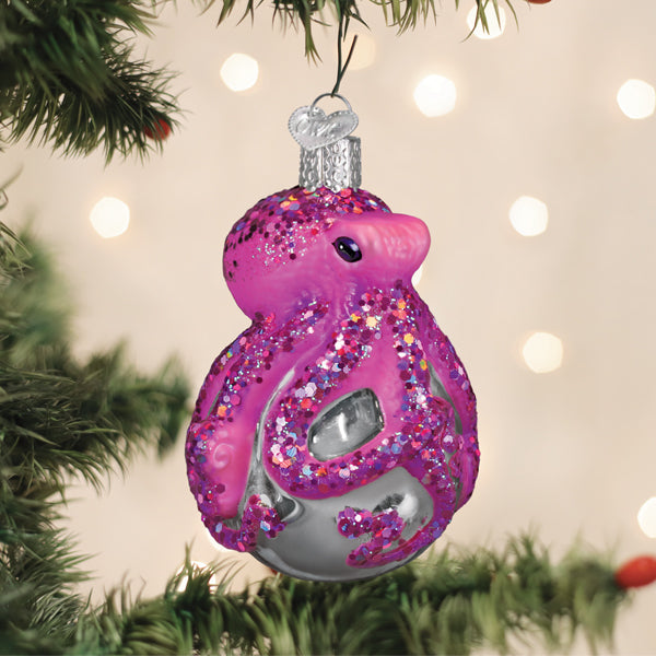 Shimmering Octopus Ornament