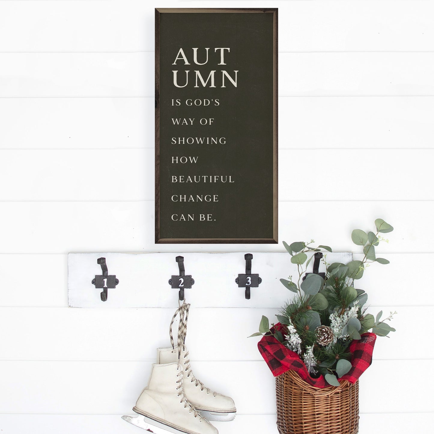 Autumn Is God's Way Green