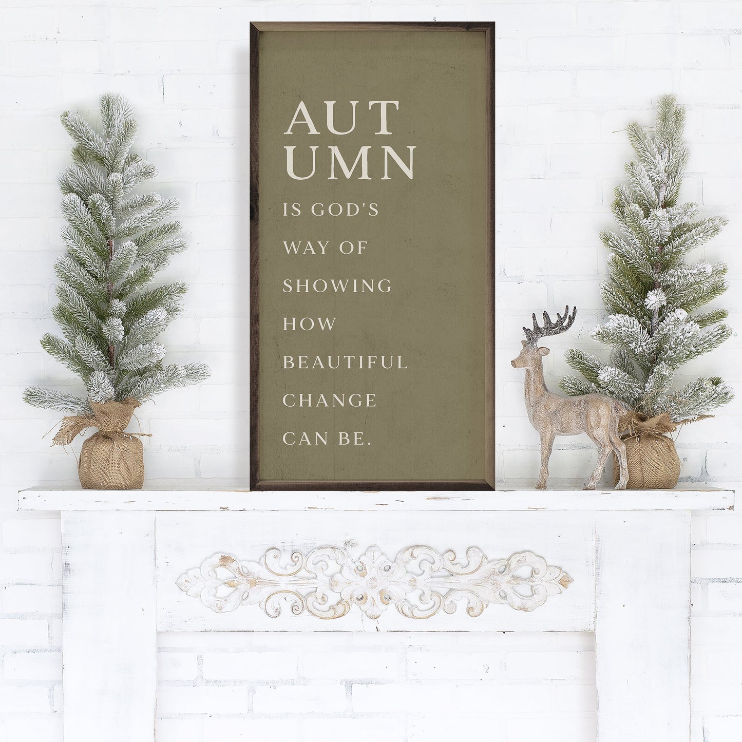 Autumn Is God's Way II Green