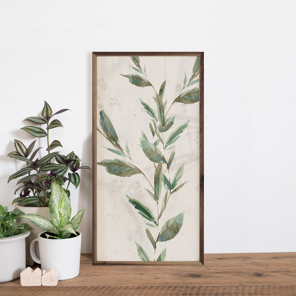 Botanical Panel 2 One Vine By Nina Blue
